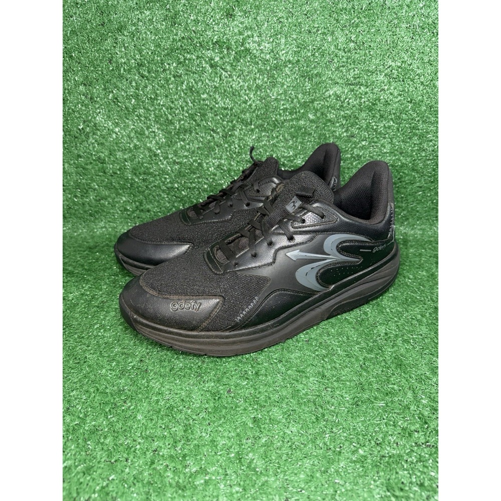 Gravity Defyer G-Defy Energiya Men Size 13 Black Comfort Orthopedic Shoe Sneaker - Picture 3 of 10